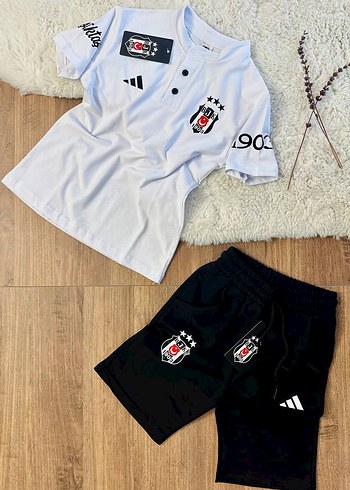 Beşiktaş Baskılı Erkek Çocuk Şortlu Takım