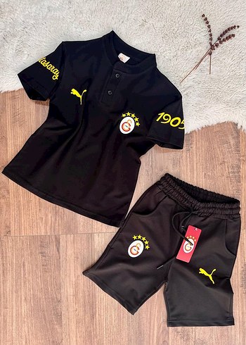 Diğer Galatasaraylı Erkek Çocuk Şortlu Takım
