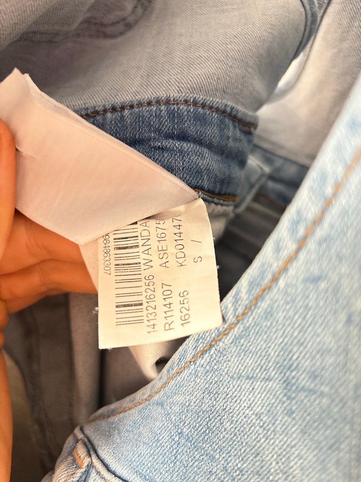 Açık Mavi Denim Mini Salopet mavi marka orijinal - Görsel 5
