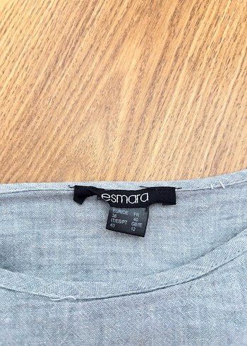 Gri Keten Mini Askılı Tulum - Görsel 2