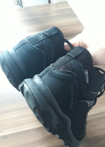 36 Beden Siyah Bağcıklı Erkek Outdoor Spor Ayakkabı