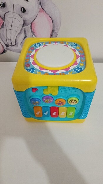 WinFun Müzikli ve Işıklı Oyuncak Küp 