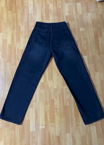 36 Beden Kadın siyah Denim Jean