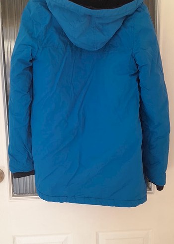 Erkek Çocuk Mavi Fermuarlı mont - Görsel 2