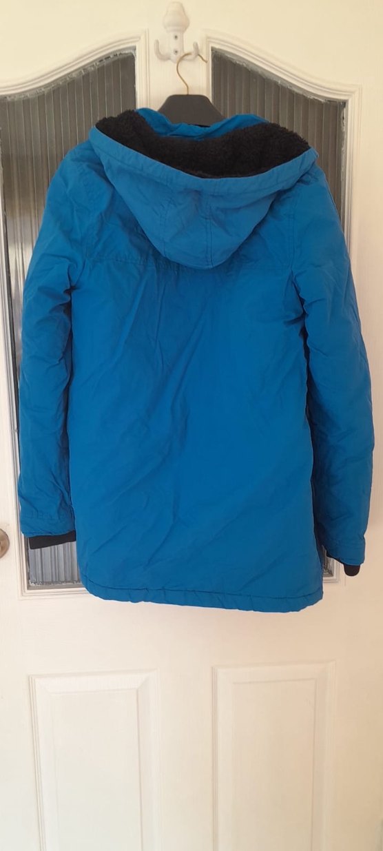 Erkek Çocuk Mavi Fermuarlı mont - Görsel 2