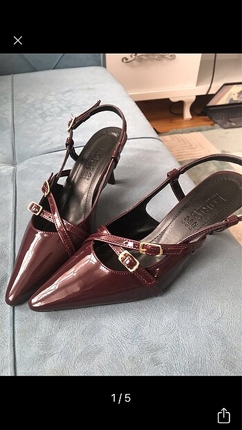 Cherry topuklu ayakkabı