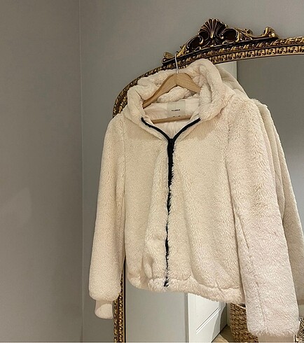 pull and bear kürklü ceket