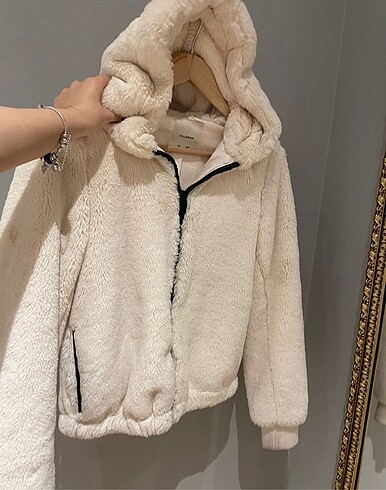 Pull and Bear pull and bear kürklü ceket