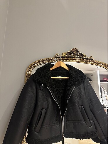 Zara zara kürklü mont