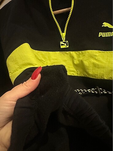 xs Beden siyah Renk puma sweatshirt