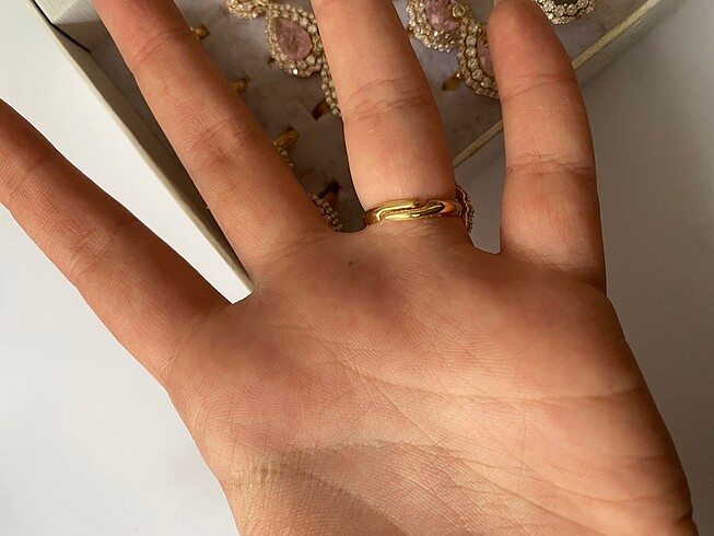 Zen Diamond Gri Taşlı Yüzük