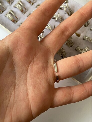 Zen Diamond Taşlı Silver Yüzük