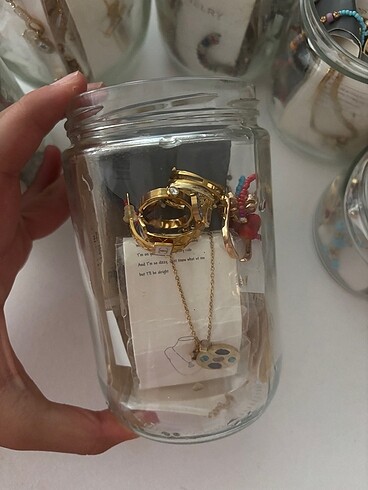 Pandora Gold Takı Kavanozu