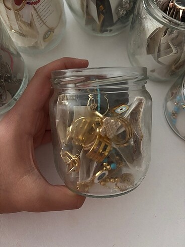 Pandora Gold Takı Kavanozu