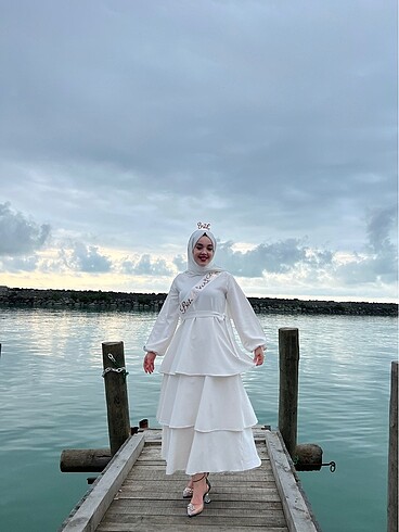 Zara Bekarlığa veda kıyafetim bride to be
