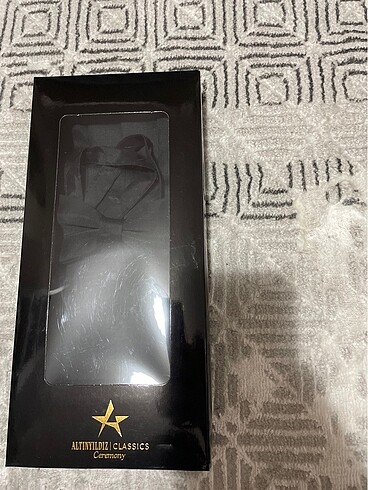 Altınyıldız damat kuşak ve papyonu - Görsel 6