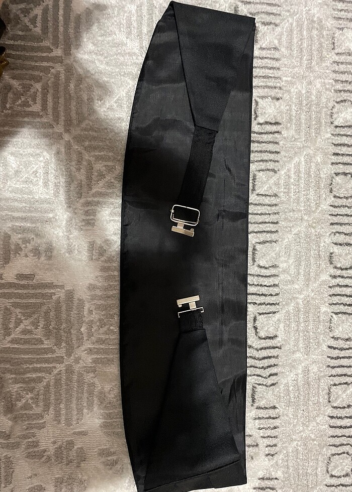 Altınyıldız damat kuşak ve papyonu - Görsel 4