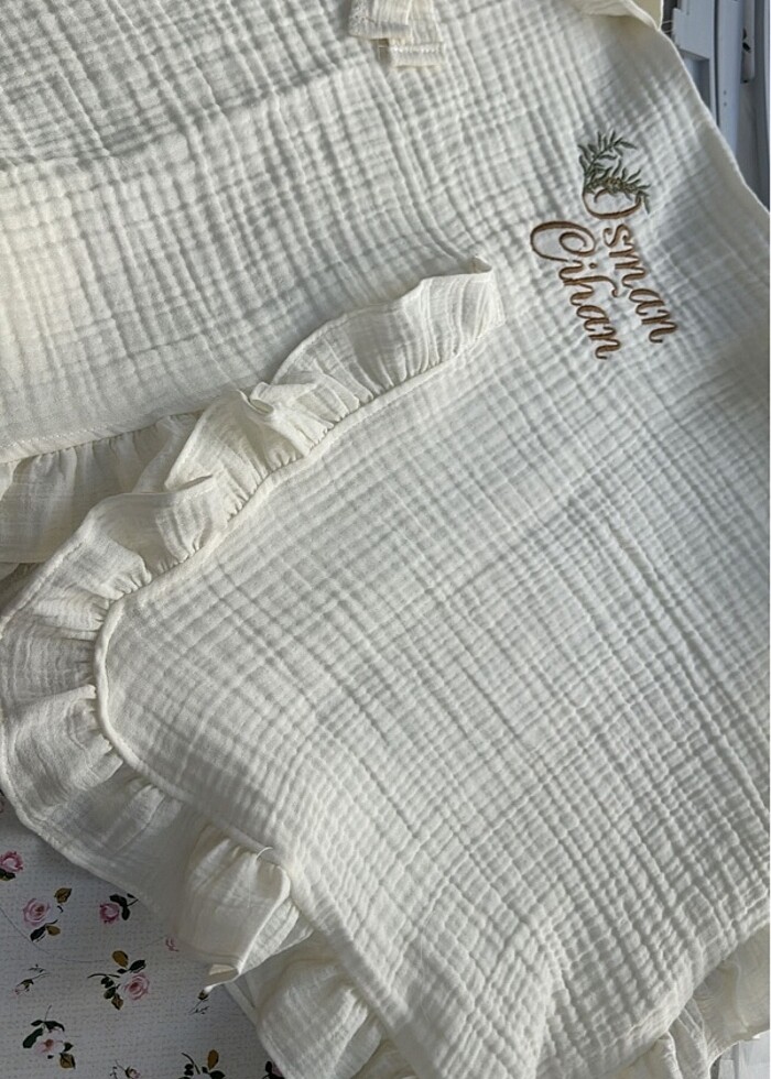 Osman cihan 4 katlı müslin set - Görsel 3