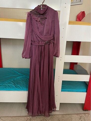 Mor abiye - Görsel 5
