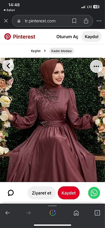 Mor abiye - Görsel 2