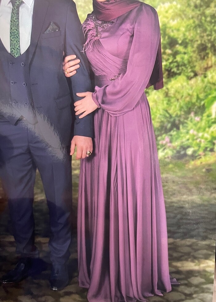 Mor abiye - Görsel 4