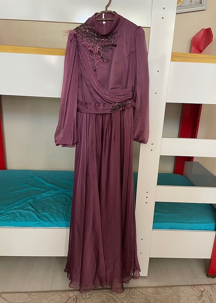 Mor abiye - Görsel 5