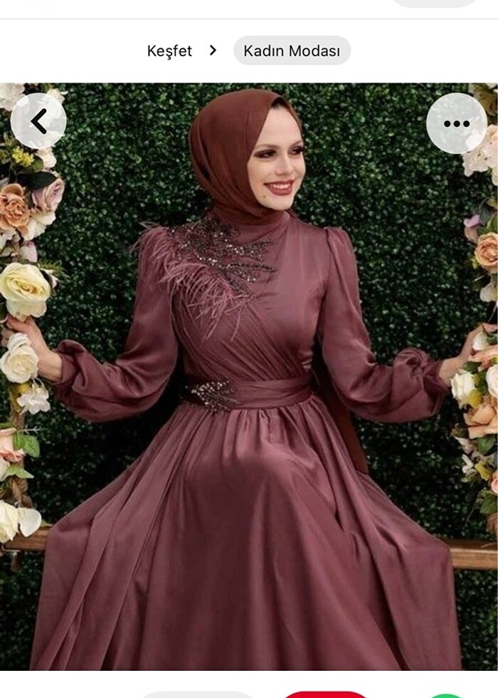 Mor abiye - Görsel 2