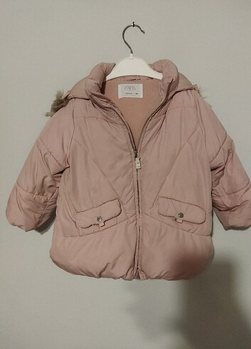 Zara Polarli kürklü mont