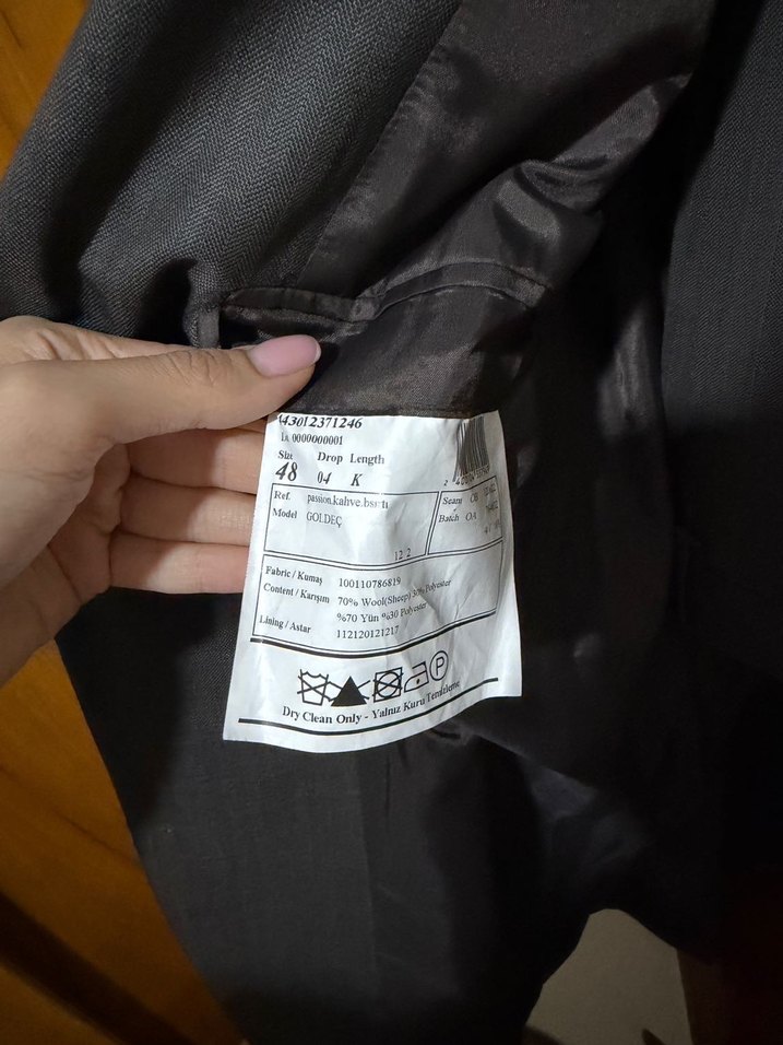 Altınyıldız Lacivert Erkek Takım Elbise - Görsel 5