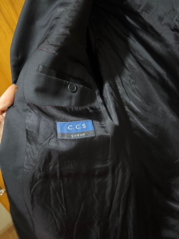 CCS Sarar Siyah Erkek Ceket - Görsel 3