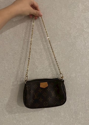 Louis Vuitton Multi Pochette modeli birebir çanta - Görsel 4