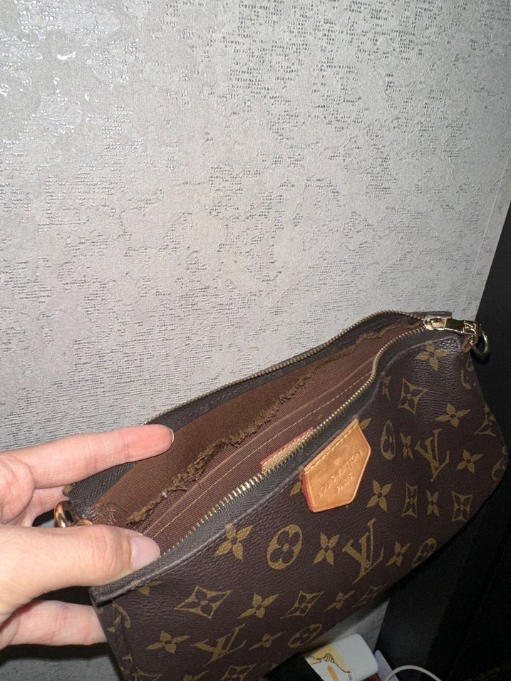 Louis Vuitton Multi Pochette modeli birebir çanta - Görsel 5