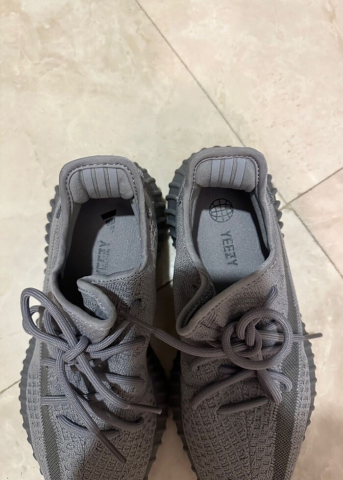 Adidas Yeezy Steel Grey Ayakkabı - Görsel 4