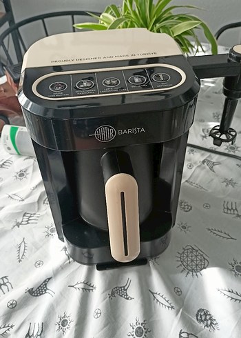 Barista Kahve Makinesi, Koyu Bej Renk