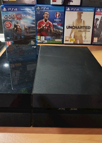 PlayStation 4 - 1TB - çift kol - 6 oyun