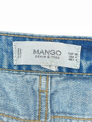 36 Beden mavi Renk Mango Jean / Kot %70 İndirimli.