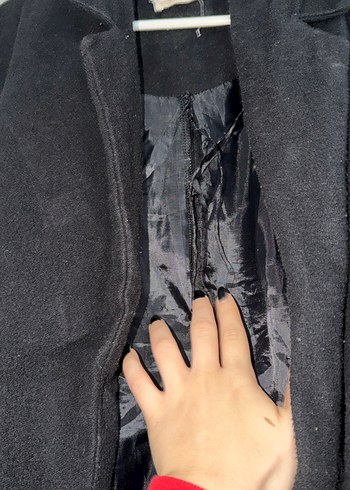 Siyah Uzun Kaban - Görsel 2