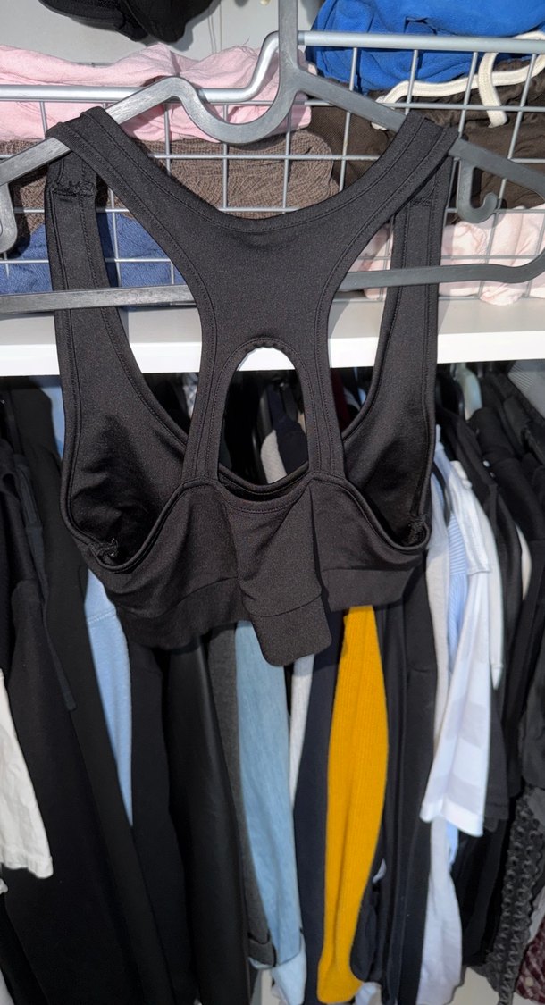 Siyah Spor Sütyeni - Görsel 2