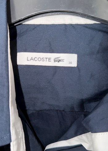 Lacoste Lacivert Kısa Kollu Gömlek - Görsel 3
