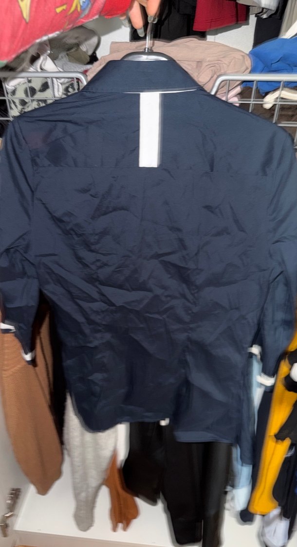 Lacoste Lacivert Kısa Kollu Gömlek - Görsel 4