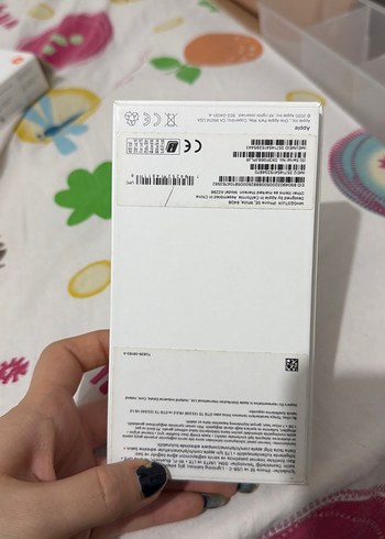 Beyaz iPhone SE 2020 64GB BOŞ KUTUSU - Görsel 3