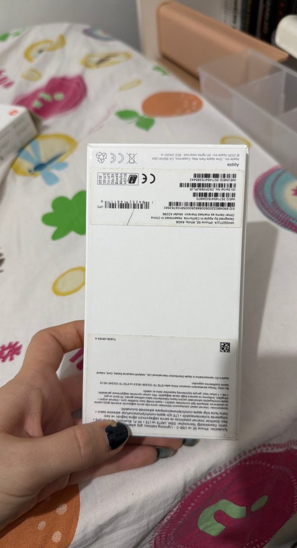 Beyaz iPhone SE 2020 64GB BOŞ KUTUSU - Görsel 3