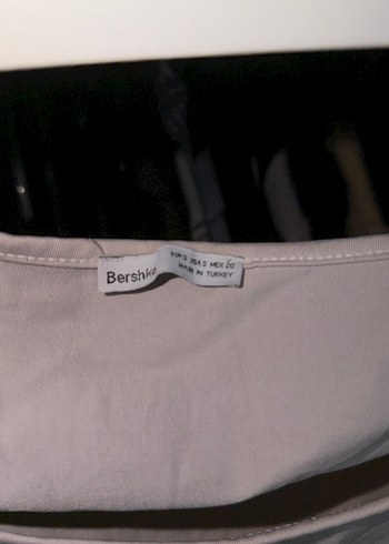 Kadın Kırık Beyaz Crop Top - Görsel 2