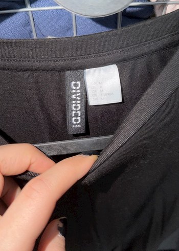 Siyah Uzun Kollu Düz Kesim Kadın Bluz - Görsel 3