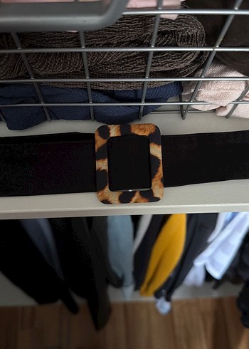 Leopar Tokalı Kadın Kemer - Görsel 2