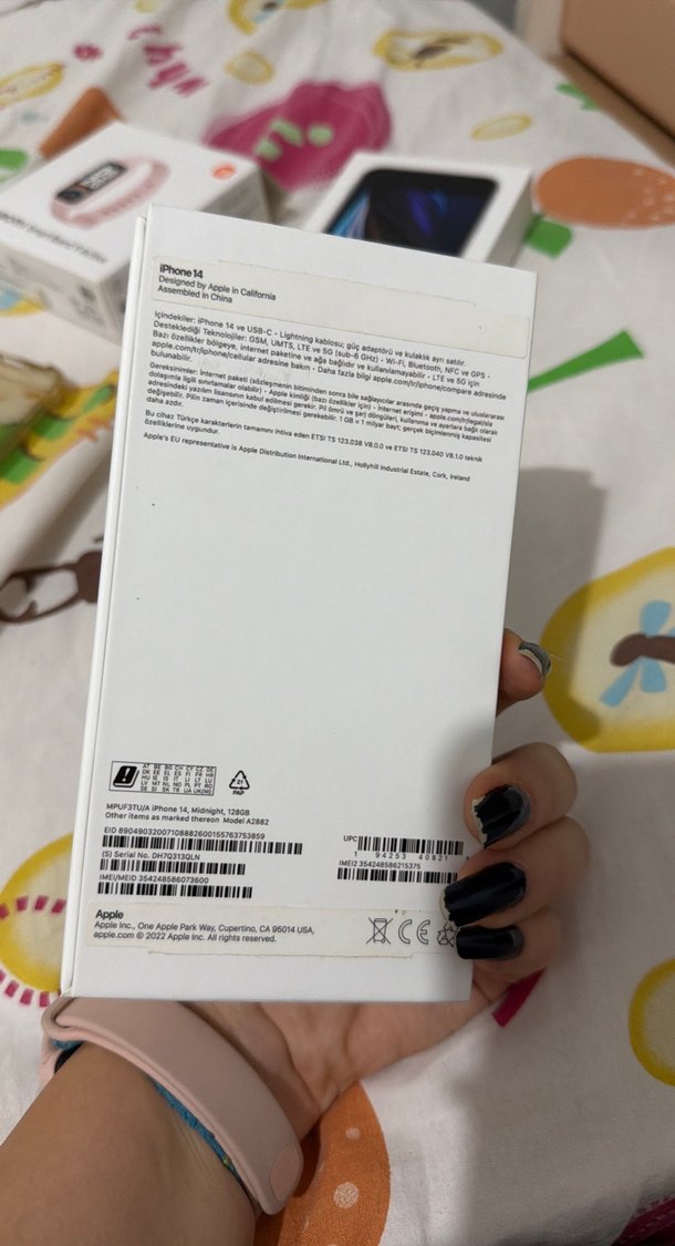 iphone 14 boş kutu - Görsel 3