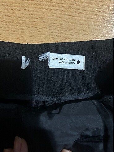 Zara SİYAH ŞORT