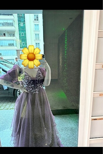 Diğer Çiçekli Uzun abiye