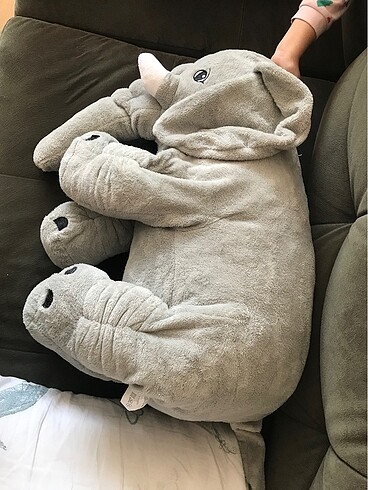 Oyuncak peluş fil 90 cm