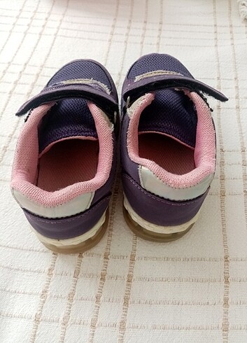 24 Beden mor Renk kız çocuk spor ayakkabı 